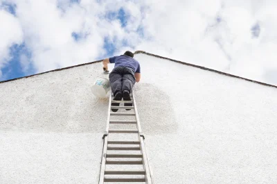 Peinture extérieure à Montgermont — façades et ravalement